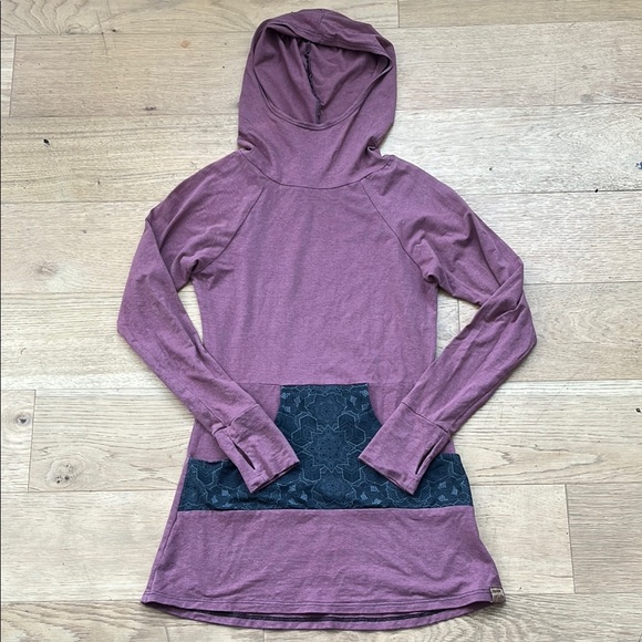 Seam Of Life Hemp Organic Cotton Hoodie Dress / small - Picture 2 of 10